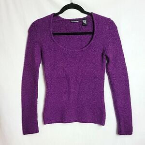 🖤5/$20🖤 MODA INTERNATIONAL.. purple sweater..